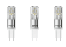 Osram 12V GY6.35 Parathom 2.4W 28W LED Capsule Warm White 2700K 3 pack
