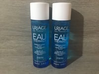 Uriage Eau Thermale Glow Up Water Essence 2 X 100ml Bottles BOTH NEW & GENUINE