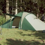 vidaXL Campingtält 6 personer grön 576x238x193 cm 185T taft 94343