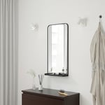 IKEA LINDBYN spegel med hylla 40x80 cm