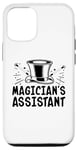 Coque pour iPhone 15 Pro Assistant Magicien Tour de Magie Magicien Illusionniste