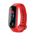 ZHYF Smart Bracelet,Smart Band Fitness Tracker Smart Bracelet Heart Rate Monitor Watches Waterproof Sport,Red