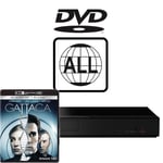 Panasonic Blu-ray Player DP-UB150EB-K MultiRegion for DVD includes Gattaca UHD