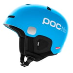 POC POCito Auric Cut SPIN Kids Ski Helmet - Fluorescent Blue - XS/S (51 -54 cm)