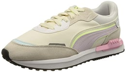 PUMA Mixte City Rider Basket, Marshmallow White-Lavender Fog, 46 EU