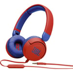 JBL On Ear Headphones - Red / Blue JBLJR310RED