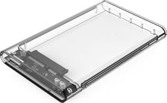 Orico Boîtier HDD 2.5" USB 3.0 2139U3-CR-EP, Boîtier pour disques durs, Transparent