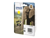 Epson 24 - 4.6 ml - gul - original - blister - bläckpatron - för Expression Photo XP-55, 750, 760, 850, 860, 950, 960 Expression Premium XP-750, 850