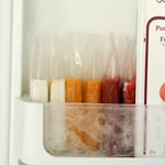 Pop Transparent Plastic Ice Cream Bags Fridge Refrigerator Popsicle Storage