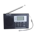 Portable Full-Band Digital Tuning Multiband Stereo Tuner MW/AM/FM/SW Shortwave Radio REC Control Receiver