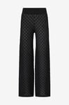 By Malina - Byxor Alissa Knitted Pants - Svart