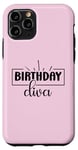 iPhone 11 Pro Cute Fun Casual Crewneck Birthday Diva Queen Happy Birthday Case