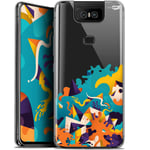 Ultra Thin Case for 6.4 Inch Asus Zenfone 6 with Waves Design