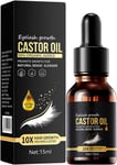 Eyelash Growth Serum, Organic Castor Oil for Hair Growth, Eyelash...