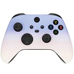 eXtremeRate Replacement Shell for Xbox Series X & S Controller - Personalized Upgrade - Gradient Pink Violet Custom Case Faceplate Cover for Xbox Core Wireless Controller [Controller NOT Included]