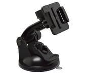 vhbw Support ventouse compatible avec GoPro Hero 3 + Plus Black Edition, 3 + Plus CHDHN-301 Action Cam, caméra d'action - Avec 1x ventouse, noir