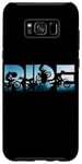 Coque pour Galaxy S8+ Dirt Bike Ride On Funny Motocross Biker MX Moto Lover
