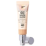 IT Cosmetics CC+ and Nude Glow Lightweight Foundation and Glow Serum with SPF40 32ml (Various Shades) - Medium