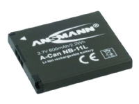 Ansmann A-Can NB 11 L - Batteri - Li-Ion - 600 mAh - för Canon IXUS 17X, 18X, 190, 285 IXY 190, 640 PowerShot SX420 PowerShot ELPH 180, 190, 360