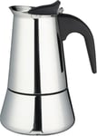 Café Olé Stovetop Espresso Maker Stainless Steel 12-Cup SEM-12