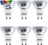GU10  LED  Bulbs ,  Cool  White  6000K ,  5W  600LM ,  50W  Halogen  Spotlight ,