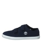 Timberland Unisex Kids Newport Bay Hook & Loop (Youth) Sneaker Low Top, Navy, 1 UK