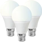3x WiFi Colour Change LED Light Bulb 9W B22 Warm Cool White SMART Dimmable Lamp
