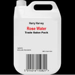2L Rose Water Skin Cleansing Toning Moisturising 2 Litres Food Flavouring Floral