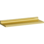 Kartell Laufen Shelfish hylla, 45x11,5 cm, guld