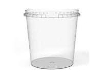 Plastmugg Handy-Safe 1170 Ml Ø132xh128 Mm Pp Clear,200 St/Ps - (200 St.)