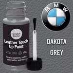 BMW DAKOTA GREY Leather Touch up Car Seat Repair Paint