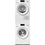 Miele WSB 683 WCS 125 Edition -pyykinpesukone ja Miele TSD 263 WP -kuivausrumpu