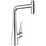 M71 - Mitigeur d'évier M7117-H320 avec douchette extractible, sBox, chrome 73816000 - Hansgrohe