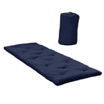 Inside75 Lit futon standard BED IN A BAG couleur bleu marine