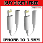 Iphone for iphone 3.5mm jack to iphone to 3.5 mm Headphone Jack Adapter - White