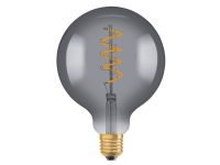 OSRAM Vintage 1906 - LED-glödlampa med filament - form: G125 - klar finish - E27 - 4 W (motsvarande 16 W) - klass G - varm komfortbelysning - 1800 K - rök