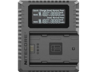 Nitecore Usb-laddare för 2x Fujifilm-batterier Fuji Np-w235 / Qc Quick Charge / Nitecore / Fx3