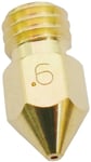 E3D MK8 Munstycke i Mässing - 0,6 mm