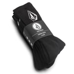 VOLCOM / Full Stone Socks 3 Pack / Black