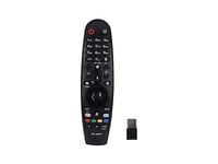Tekeir Replacement Remote Control Compatible With LG Smart TVs - Magic Remote MR-18/600 – With MR18 MR-18B MR600/650 - Black