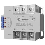 Finder Halvledarrelä 77A390248671 25 A Kopplingsspänning (Max.): 660 V/Ac #####Momentomkoppling 1 St