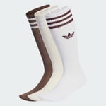 adidas Solid Crew Socks 3 Pairs Unisex