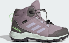 Adidas Adidas Organiser Mid Gore-tex Vandringsskor Trekkingkengät PRELOVED FIG / SILVER DAWN / GREEN SPARK
