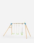 TP Woburn Wooden Triple Swing Set