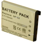 Batterie pour CASIO EXILIM EX-H5 , EXILIM CARD EX-S5 , EXILIM EX-FS10...