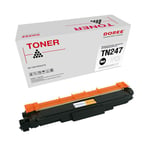 Cartouche de toner compatible-Toner Brother TN-243 TN-247 (1Noir) Avec puce