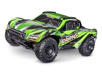 Traxxas Maxx Slash 4WD 1:7 short Course Truck " Green " Rtr VXL-6S Brushless Oh