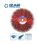 Izar - disque diamant pour béton léger et granite 230 mm