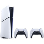 PS5 PlayStation 5 Slim Digital Edition 1TB Console Two DualSense™ Wireless Controllers Bundle
