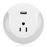 Smart Plug APP Remote Control WIFI Outlet With Timer Function USB Night Ligh FST